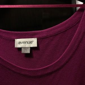 Beautiful Avenue warm asymmetrical sweater